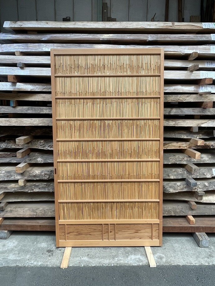 古建具(葦戸)の古材