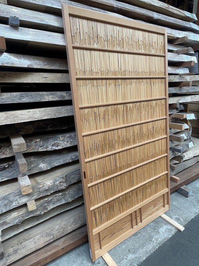 古建具(葦戸)の古材