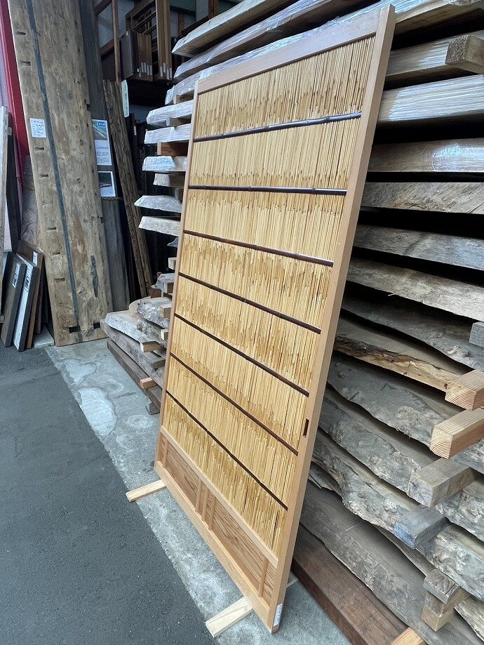 古建具(葦戸)の古材
