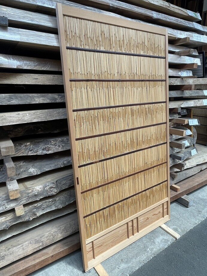 古建具(葦戸)の古材