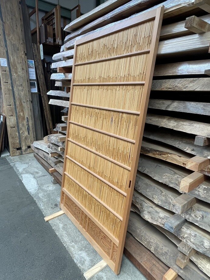 古建具（葦戸）の古材