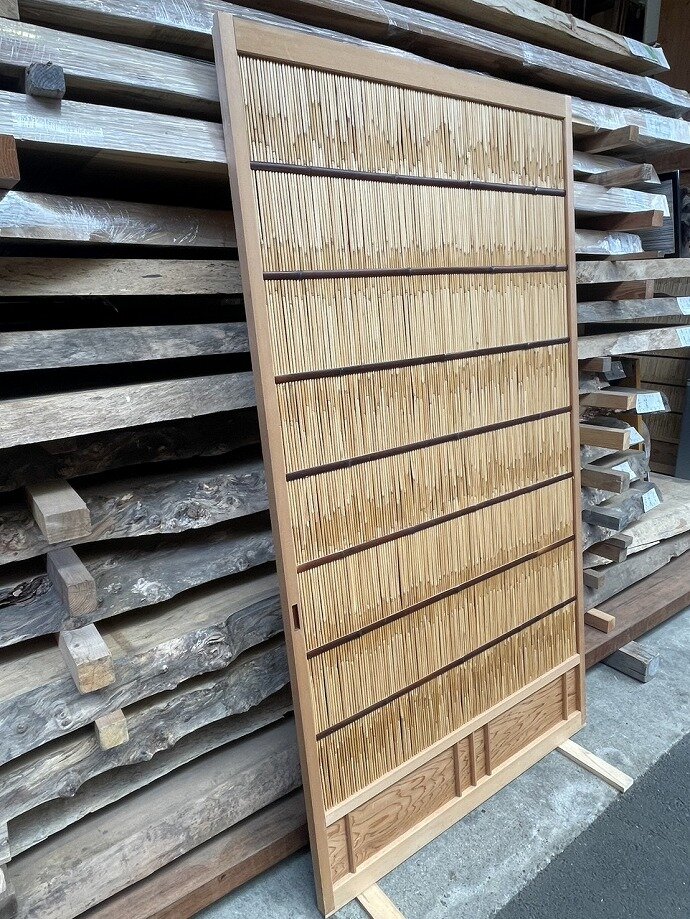 古建具（葦戸）の古材