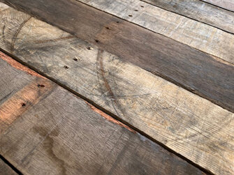 古材パレットパネリング