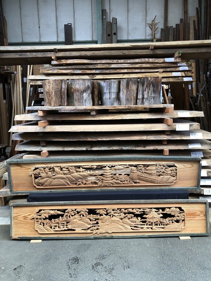 欄間の古材