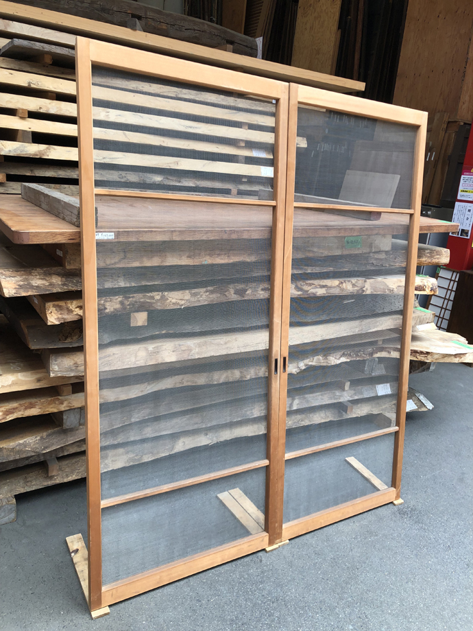 古建具（網戸）の古材