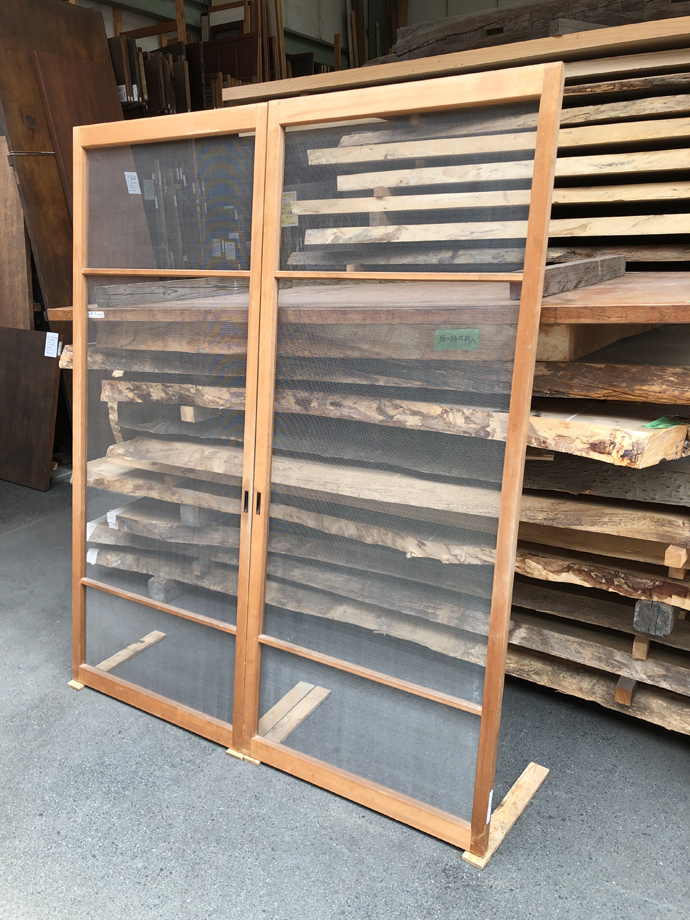 古建具（網戸）の古材
