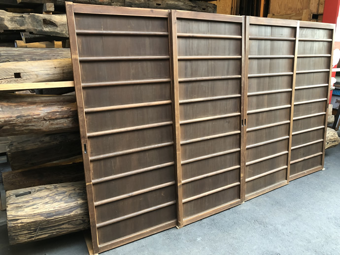古建具（板戸）の古材