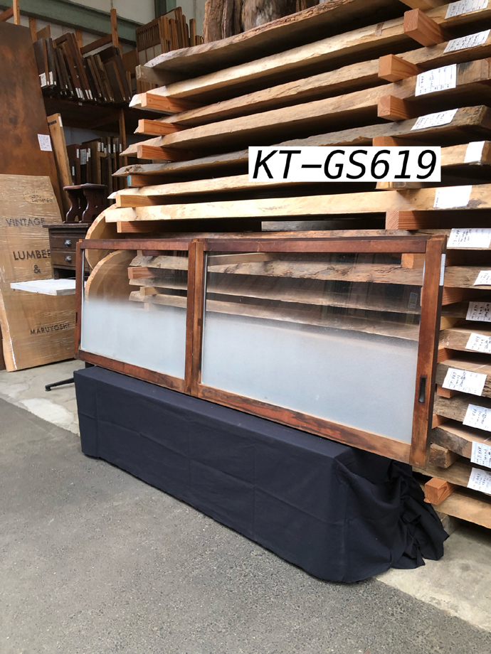 古建具（小型ガラス戸）の古材